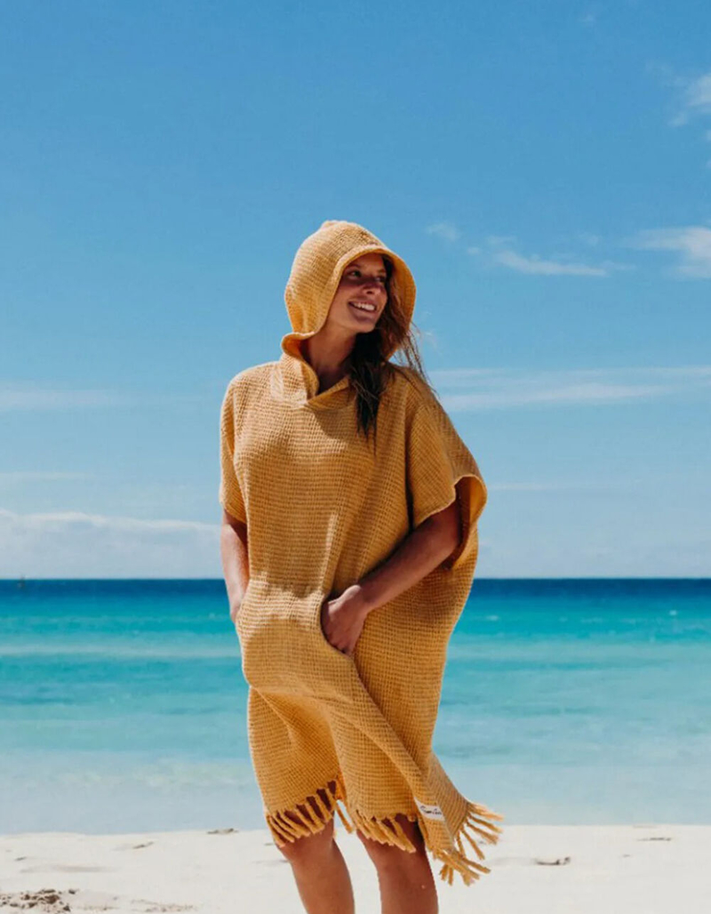 RIP CURL Stonewash Womens Hooded Towel image number 5