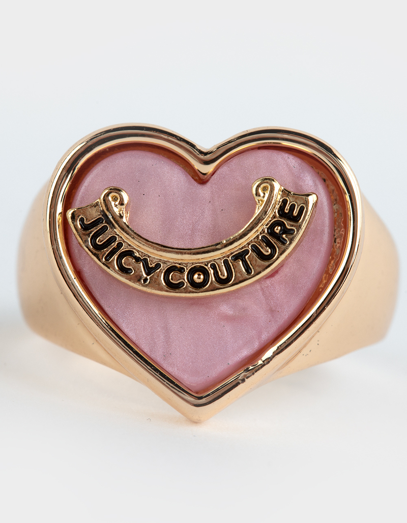 JUICY COUTURE Heart Ring - GOLD | Tillys