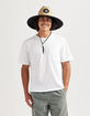 HEMLOCK HAT CO. Blackout Straw Lifeguard Hat image number 3