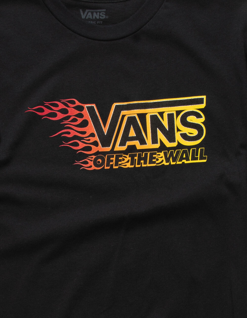 vans flame tee