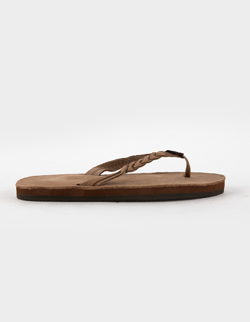 RAINBOW Flirty Braidy Girls Sandals - DKBRW