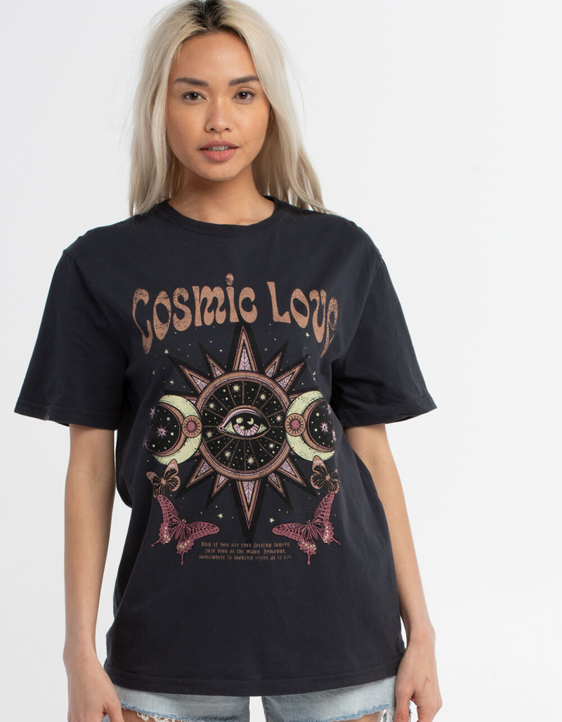 FULL TILT Mystic Eye Womens Oversized Tee image number 0
