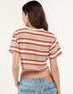 BDG Urban Outfitters Womens Striped Boxy Tee image number 3
