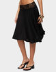 EDIKTED Winonah Crochet Waist Midi Skirt image number 2