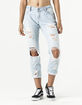 RSQ Brooklyn Slouch Womens Boyfriend Jeans image number 2