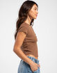 BDG Urban Outfitters Womens Baby Henley image number 3