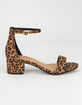 CITY CLASSIFIED Weekend Cheetah Womens Heeled Sandals image number 2