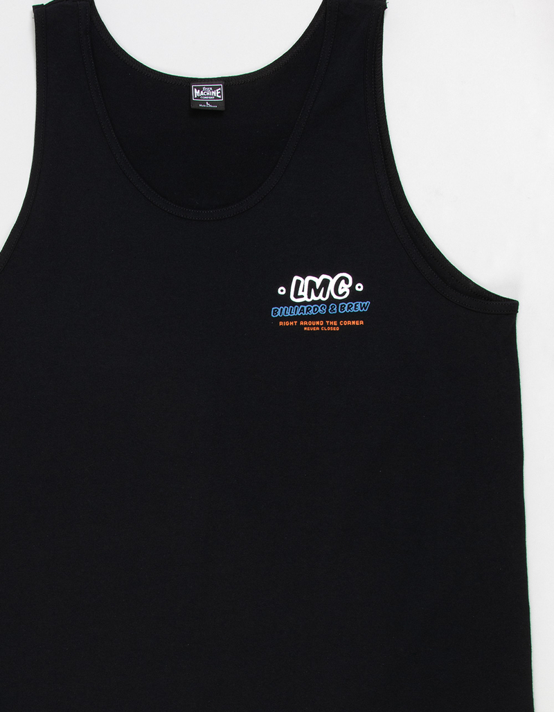 LOSER MACHINE Ringer Club Mens Tank Top - BLACK