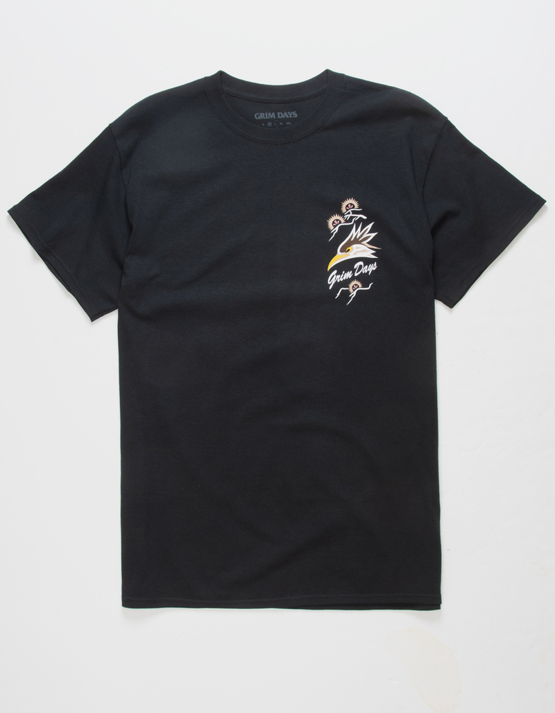 GRIM DAYS From Above Mens Tee image number 1