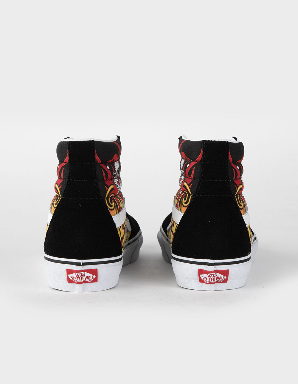 VANS Santa Flame Sk8-Hi Shoes - BLACK COMBO - M11 | Tillys