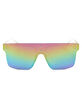 Rainbow Love Shield Sunglasses image number 2
