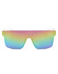 Rainbow Love Shield Sunglasses image number 2