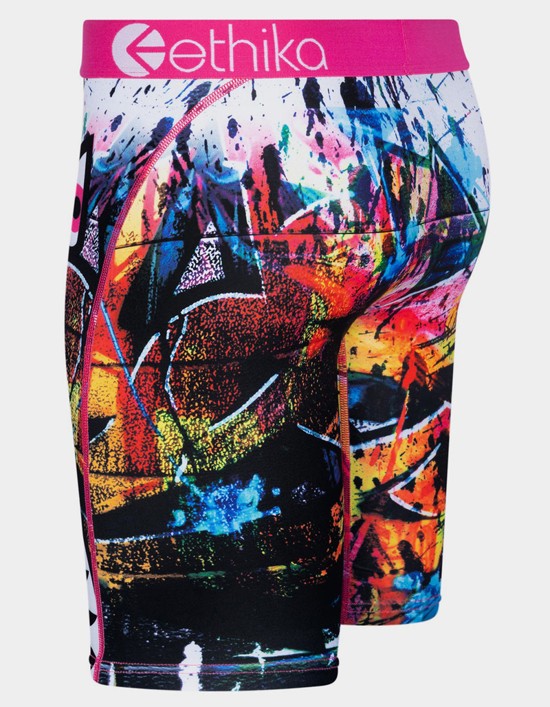 ETHIKA Bomber Pink Drip Staple Mens Boxer Briefs image number 1