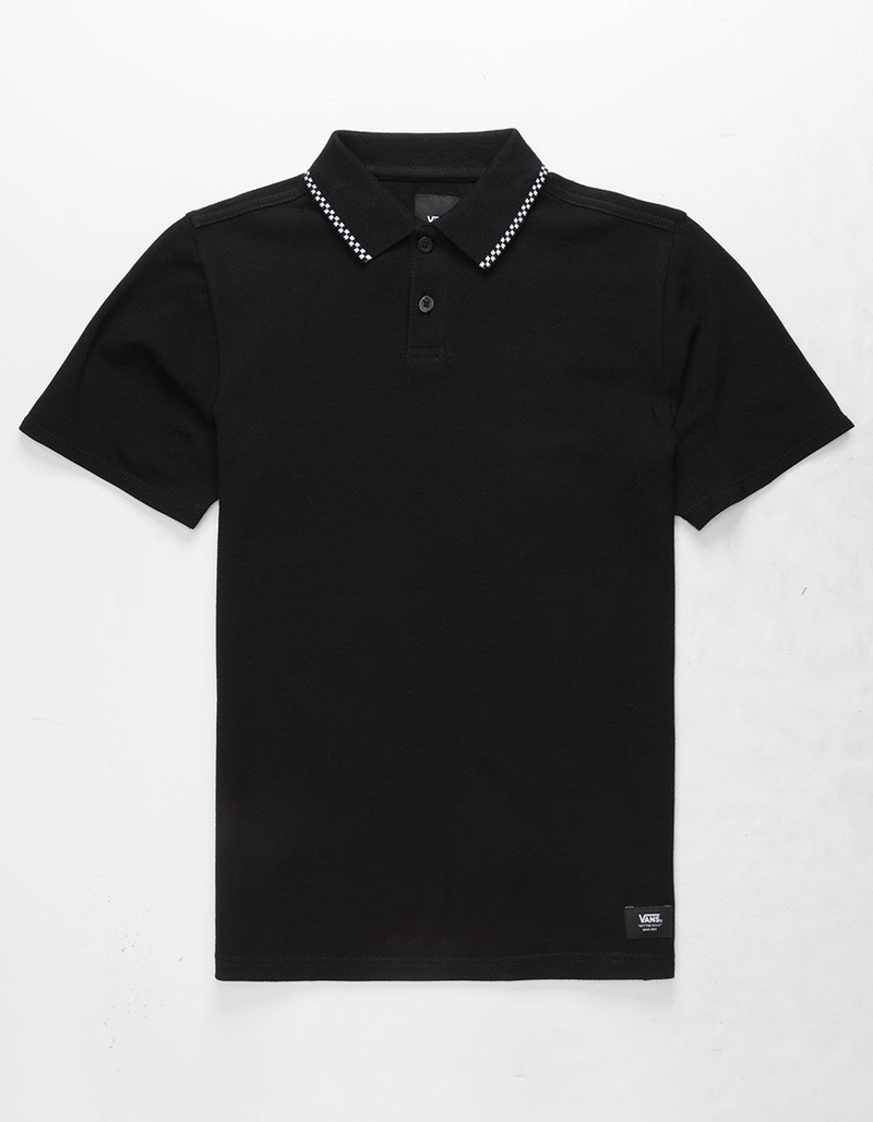 VANS Check Tip Boys Polo Shirt image number 0