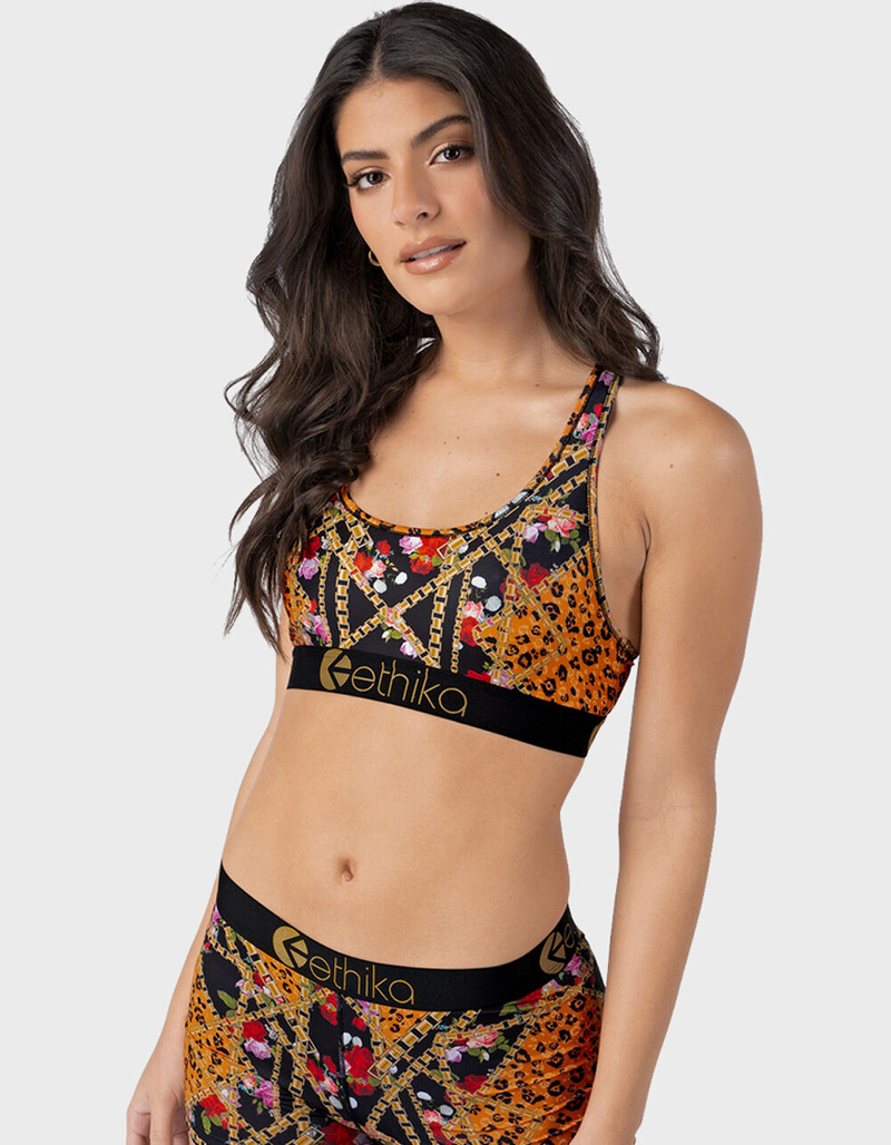 ETHIKA Bandana Leo Sports Bra image number 0