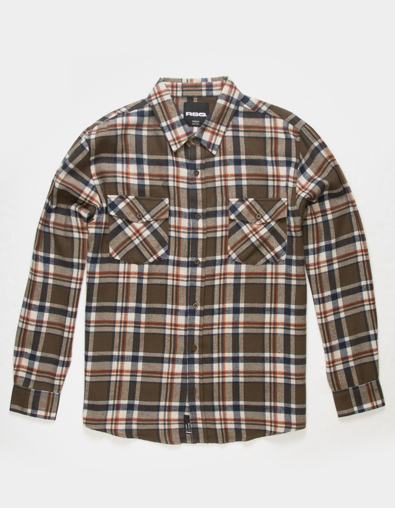 RSQ Mens Plaid Flannel image number 4