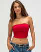 BOZZOLO Lace Trim Womens Tube Top image number 1