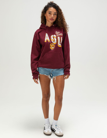 ORIGINAL RETRO BRAND Arizona State Womens Hoodie Alternative Image