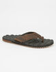 VOLCOM Recliner Leather Mens Sandals image number 1