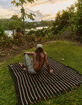 SLOWTIDE Natural Mystic Turkish Blanket image number 2