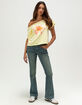 FULL TILT Womens Off The Shoulder Lily Tee image number 2
