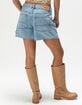RSQ Womens Low Rise Baggy Carpenter Shorts image number 4