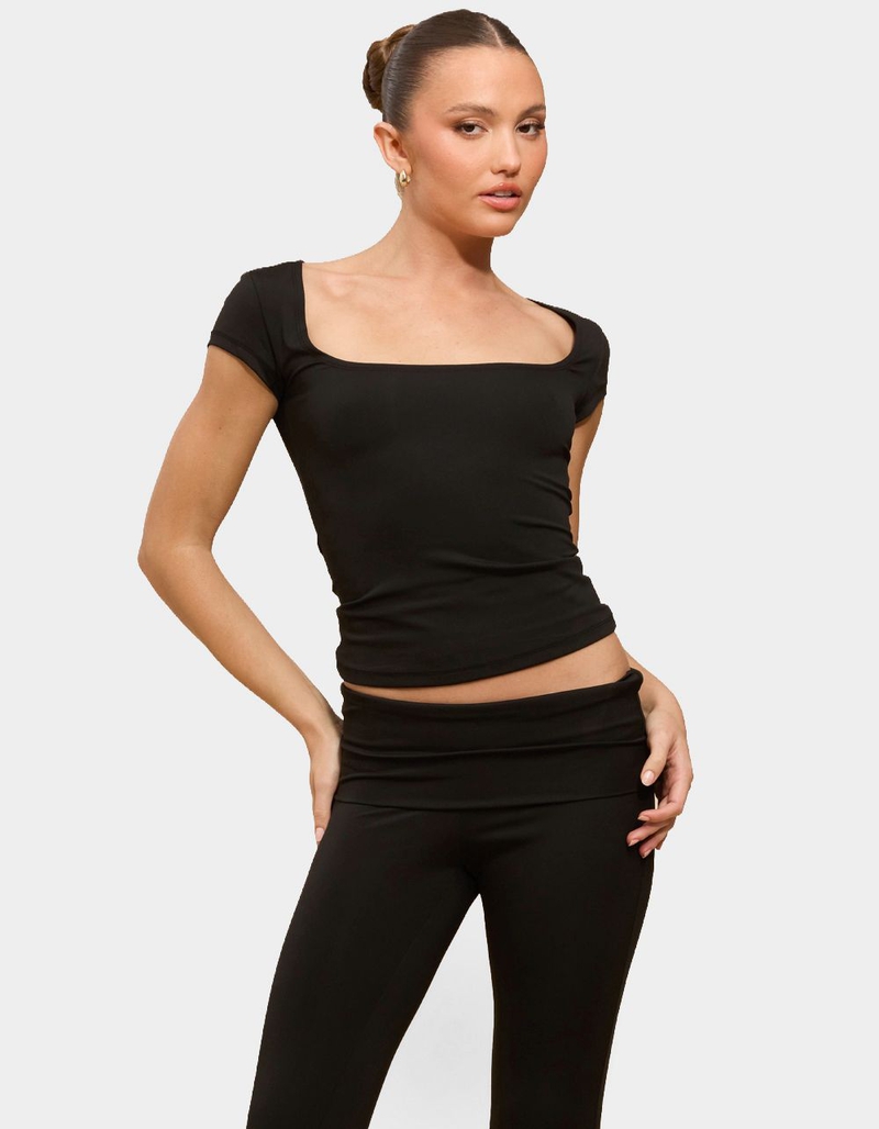 EDIKTED Delaney Square Neck Top image number 0