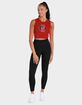 SAN DIEGO STATE UNIVERSITY Womens Cropped Tank Top image number 2