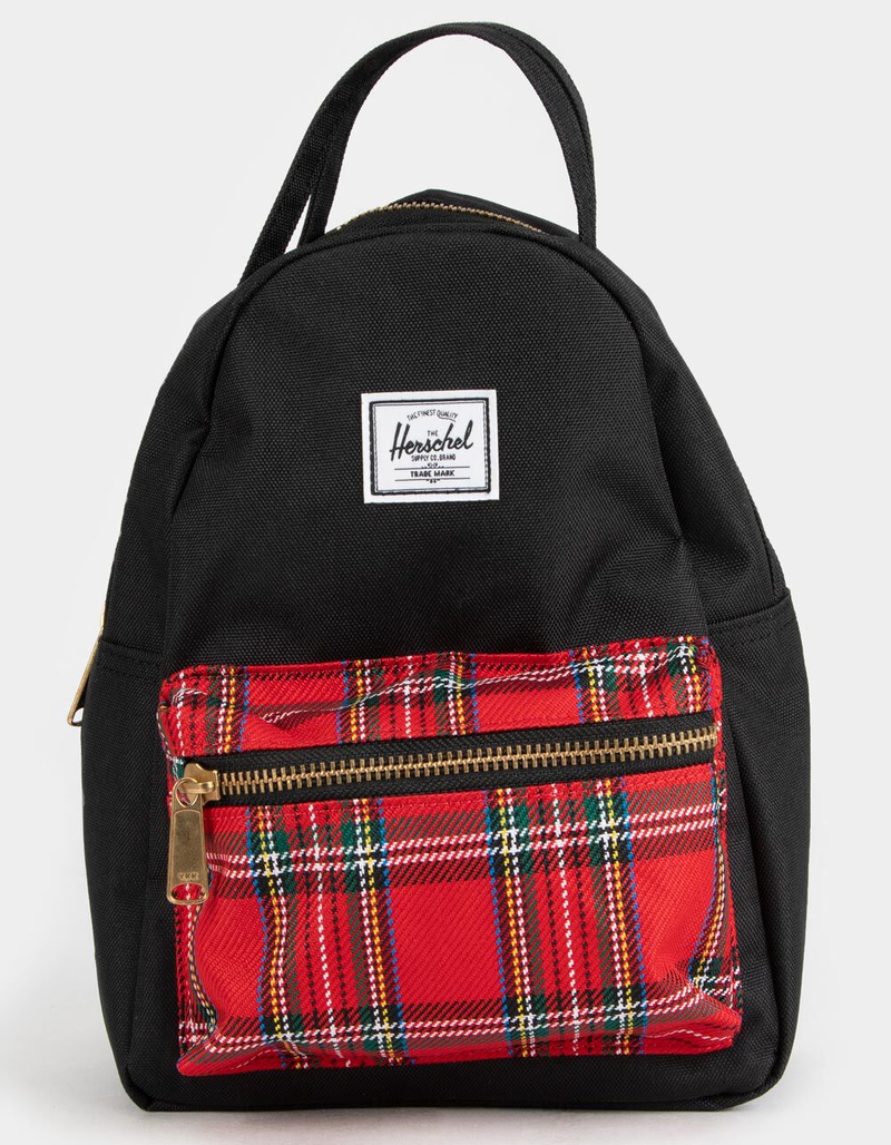 HERSCHEL SUPPLY CO. Nova Plaid Mini Backpack image number 0