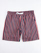 UNCLE RALPH Twill Stripe Navy Mens Shorts image number 1