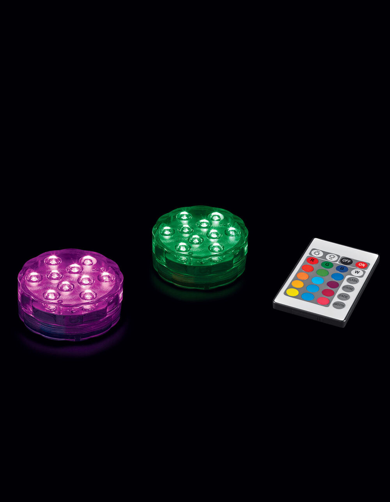 MERKURY INNOVATIONS 2 Pack Waterproof Multicolor LED Ambient Lights image number 1