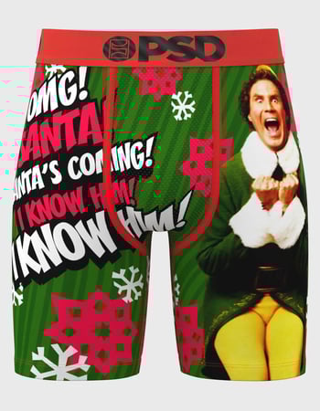 PSD x Elf I Know Him Mens Boxer Briefs Primary Image