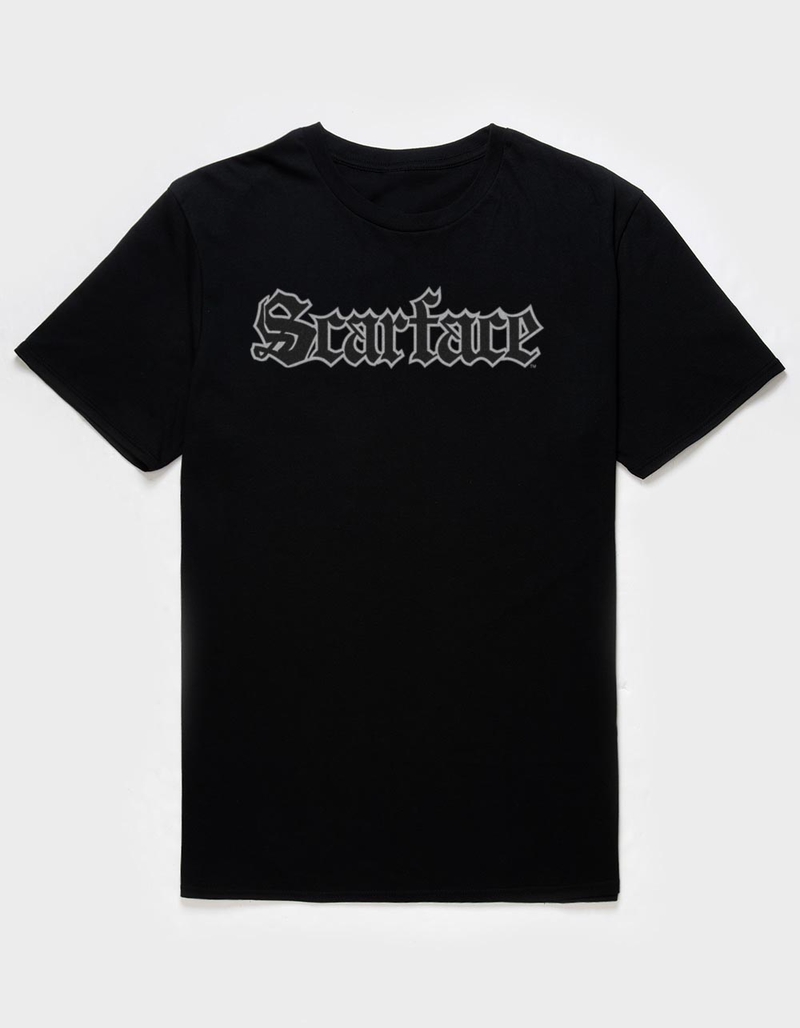 SCARFACE Silver Logo Unisex Tee image number 0