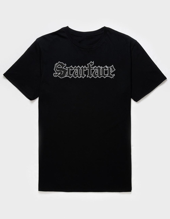 SCARFACE Silver Logo Unisex Tee Primary Image