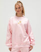 HAPPY CAMP3R Angel Bear Womens Crewneck Sweatshirt image number 2