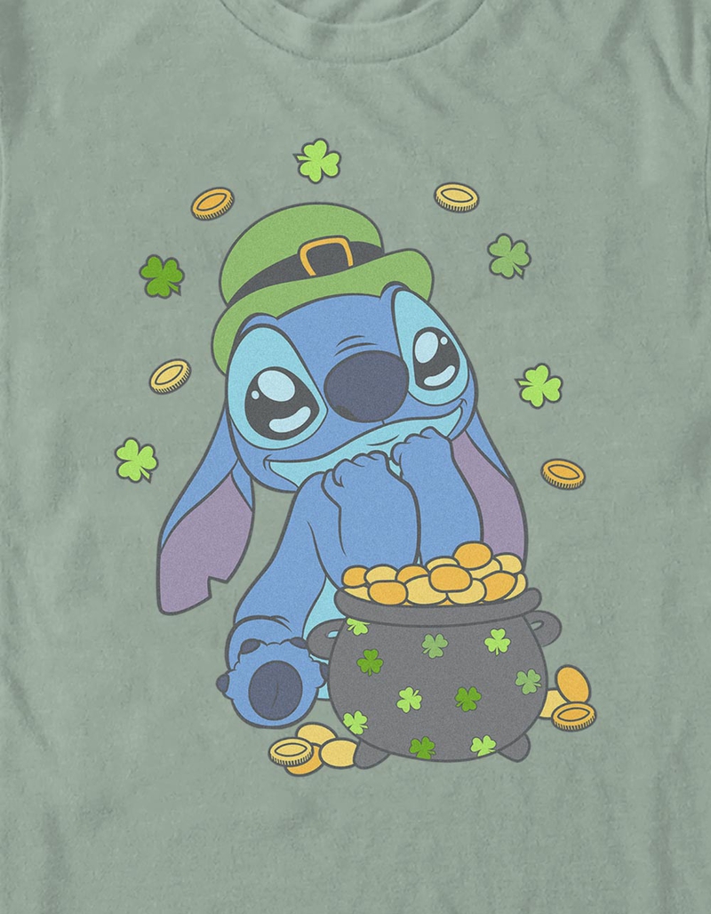 LILO & STITCH Stitch Strucks Gold Unisex Tee image number 1