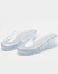BAMBOO Jelly Womens Flatform Slides image number 1