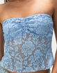 RSQ Womens Lace Tube Top image number 5