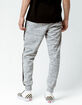 BROOKLYN CLOTH Space Dye Marled Knit Mens Jogger Pants image number 3