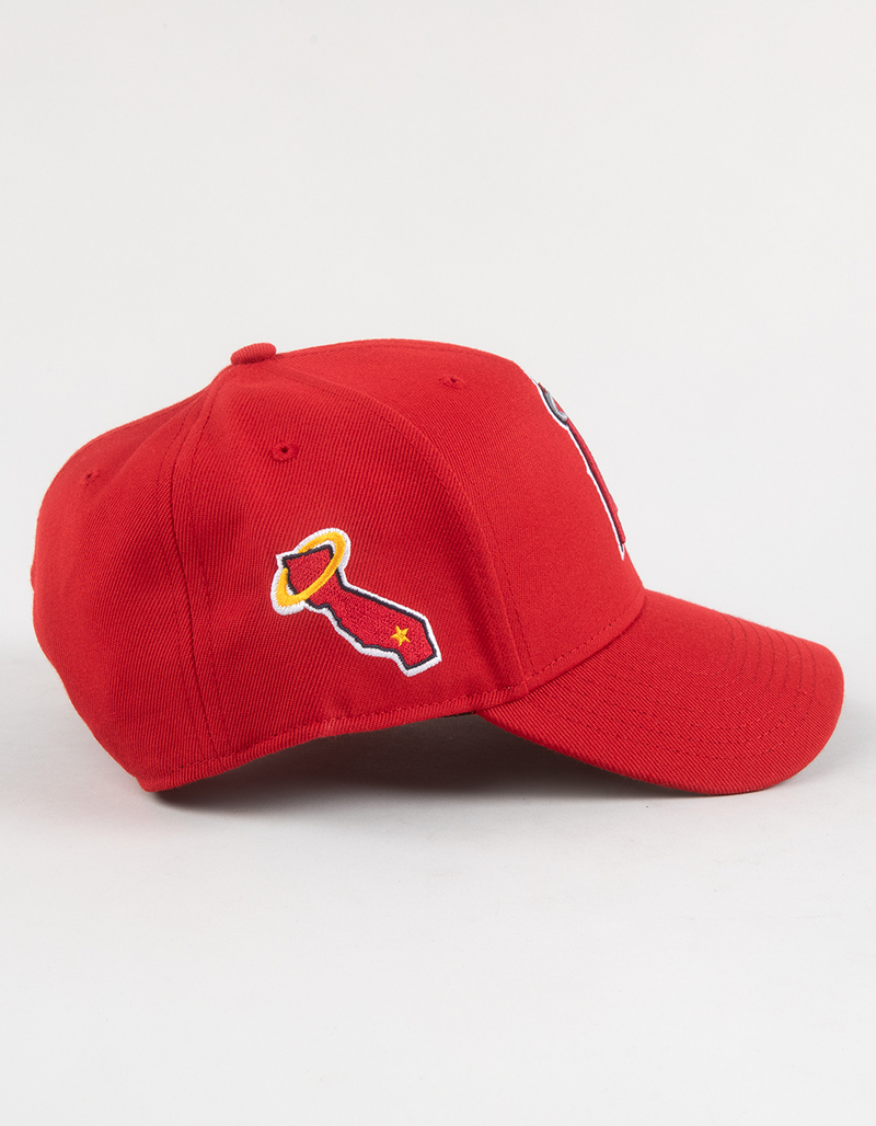 47 BRAND Los Angeles Angels Sure Shot '47 MVP Snapback Hat image number 2