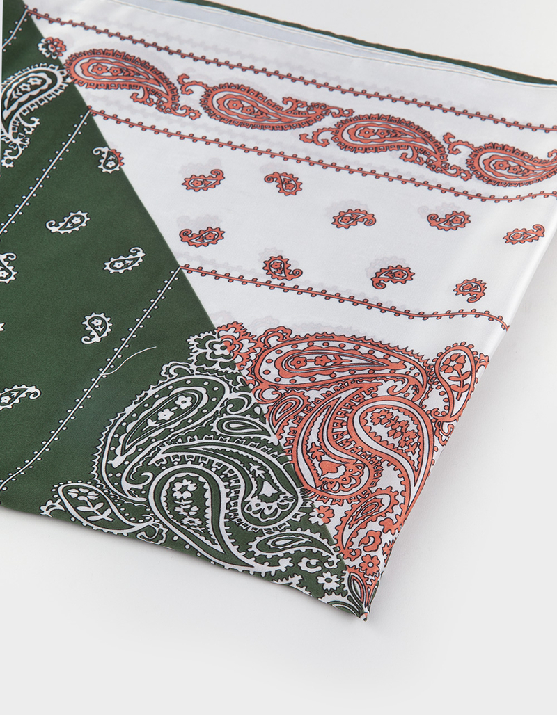 FULL TILT Multi Paisley Headscarf image number 1