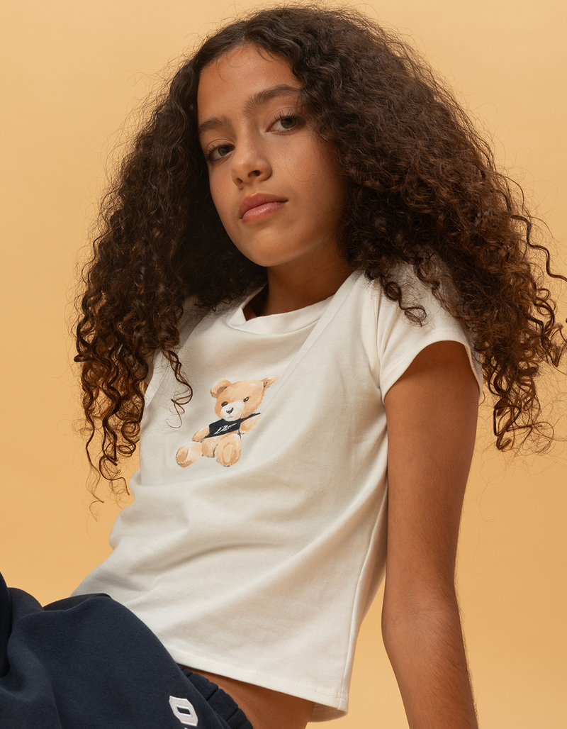 FULL TILT 00 Bear Girls Baby Tee image number 4