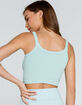 RSQ Seamless Ribbed Light Blue Cami image number 3