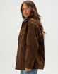 BDG Urban Outfitters Eugine Womens Faux Suede Jacket image number 3
