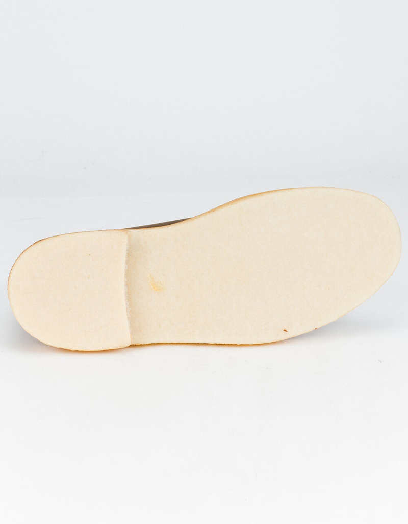 CLARKS Desert Mens Beeswax Leather Boots image number 4