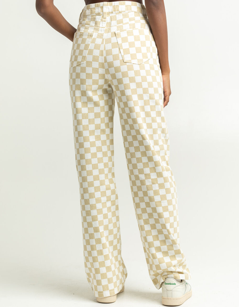 RSQ Checkerboard Womens Pants image number 3