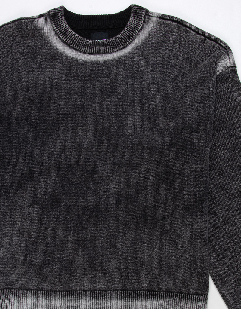 RSQ Mens Washed Grunge Sweater image number 1