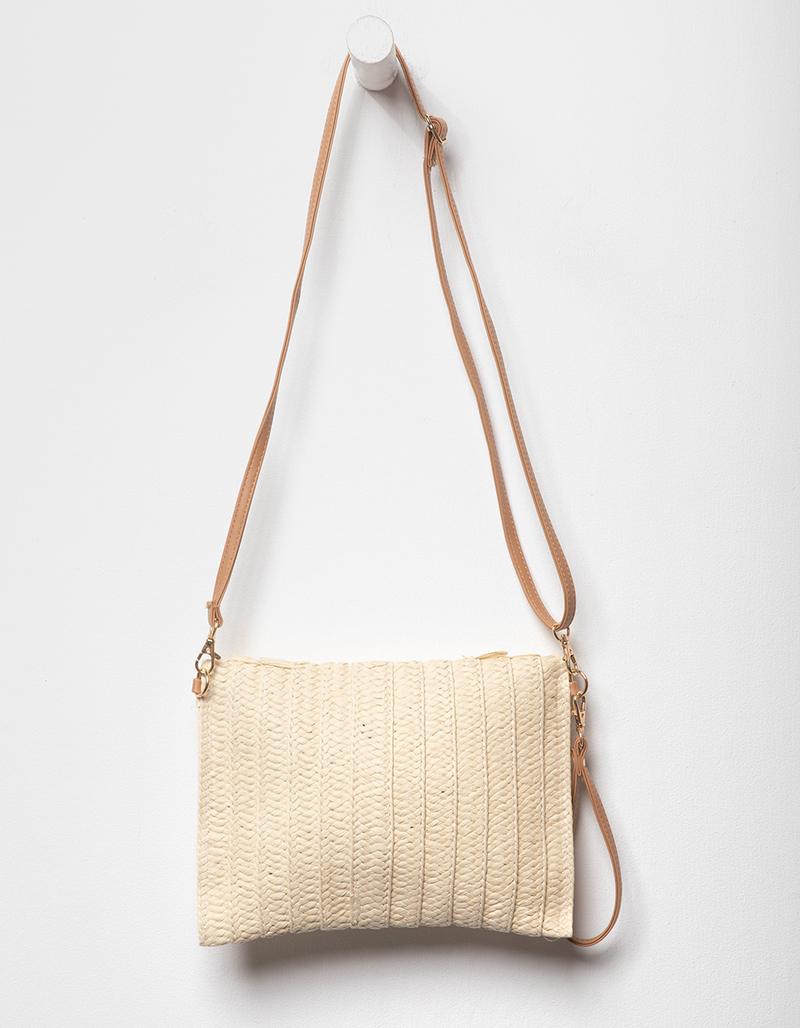 Straw Clutch Bag image number 5