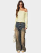 EDIKTED Swan Asymmetric Top image number 4