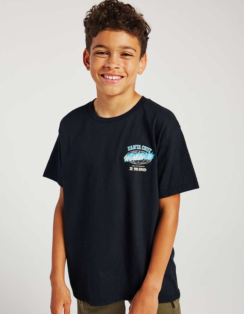 SANTA CRUZ TTE Worldwide Boys Tee image number 4